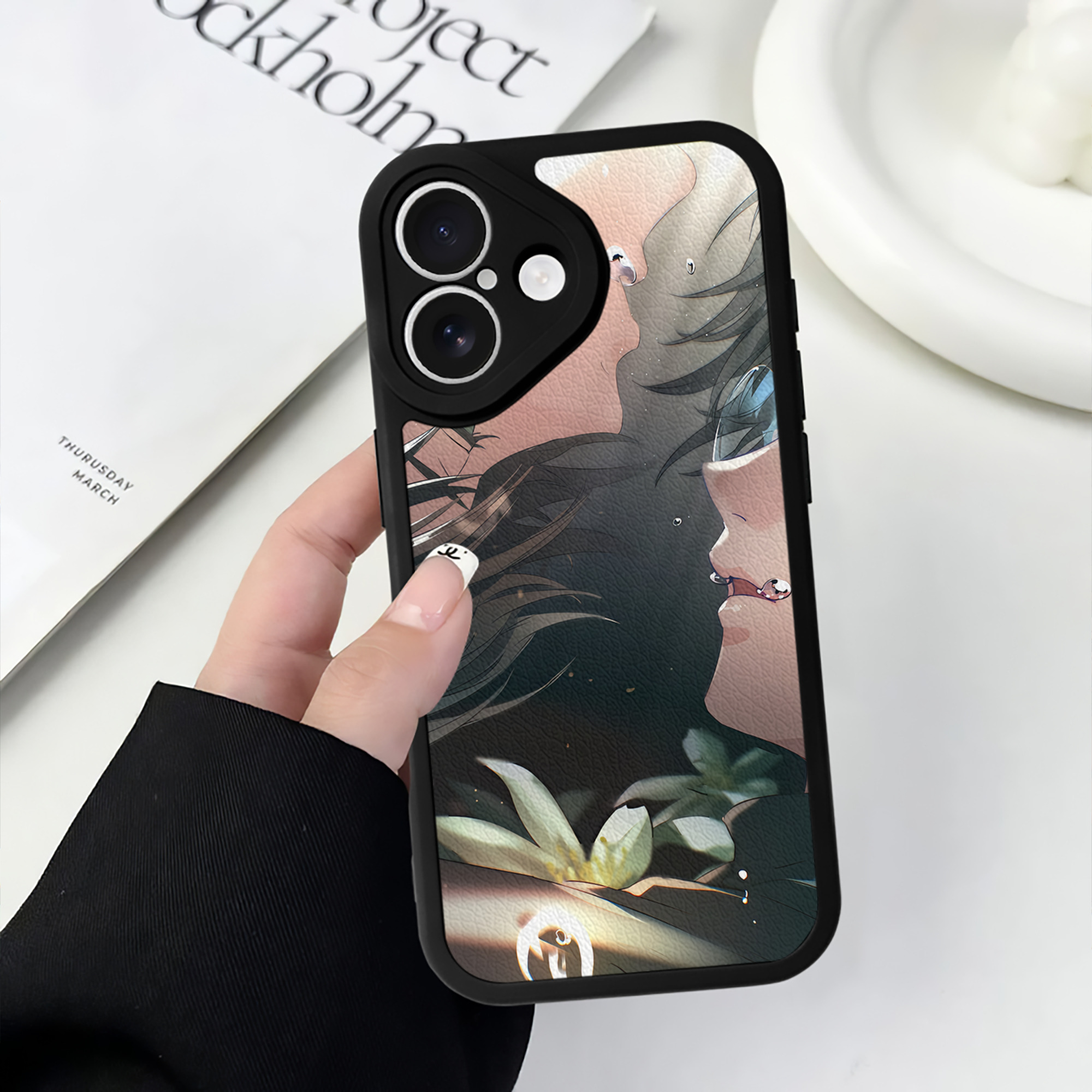 （画像用） SPY×FAMILY间谍家家酒 【iPhone 16シリーズ対応】シリコンスマホケース（レザー調） 材質：シリコン